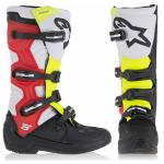 Bota Alpinestars Tech 3 Preta / Branca / Amarela / Vermelha