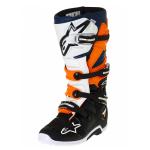 Bota Alpinestars Tech 7 Preta/Laranja/Branca/Azul