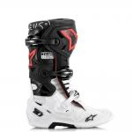 Bota Alpinestars Tech 10 Preto / Branco / Vermelho