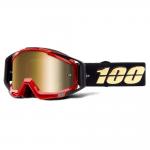 Óculos 100% Racecraft Hot Rod  Vermelho Lente Espelhada