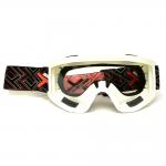 Óculos Mattos Racing MX Branco Lente Transparente