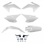 Kit Plástico Avtec Modelo 2015 Crf 230 2008 á 2019 Branco