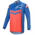 Conjunto Calça + Camisa Alpinestars Fluid Speed 2021 Azul/Vermelho