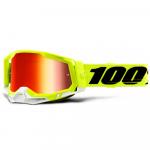 Óculos 100% Racecraft2 Yellow Lente Espelhada