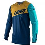 Conjunto Calça + Camisa Leatt  Lite 4.5 2021 Azul/Dourado