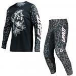 Conjunto Calça + Camisa Leatt Lite Skull 4.5 2021 Preto