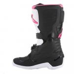 Bota Alpinestars Tech 3 Stella Feminina Preta/Branca/Rosa