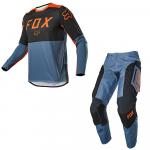 Conjunto Calça + Camisa Fox Legion 2021 Azul Steel