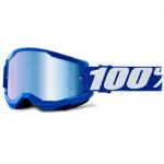 Óculos 100% Strata2 Blue - Lente Espelhada