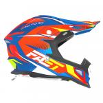 Capacete Pro Tork Fast Fantasy Azul/Laranja