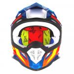 Capacete Pro Tork Fast Fantasy Azul/Laranja