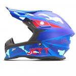 Capacete Pro Tork Jett Fast Factory Edition 3 Azul/Vermelho