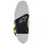 Bota Alpinestars Tech 7 Cinza/Amarelo Fluor/Rosa