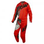 Conjunto Calça + Camisa Asw Image Force 2021 Vermelho/Cinza