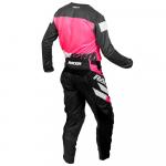 Conjunto Calça + Camisa Racer On 2021 Feminina Preto/Rosa