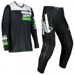 Conjunto Calça + Camisa Leatt 3.5 Ride Preto/Branco