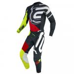 Conjunto Calça + Camisa Asw Podium Alchemy 2022 Musgo Fluor/Vermelho