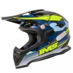 Capacete IMS Army Juvenil 2021 Azul Camuflado