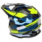 Capacete IMS Army Juvenil 2021 Azul Camuflado