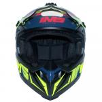 Capacete Ims Extreme 2022 Vermelho/Azul Fluor