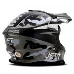 Capacete Pro Tork Jett Fast Factory Edition 3 Cinza/Preto 