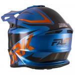 Capacete Pro Tork Fast 788 Solid Azul/Laranja