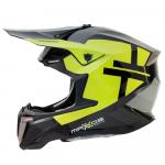 Capacete Mattos Racing Combat Legerro 2022 Amarelo fluor