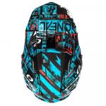 Capacete Oneal 3 Series Helmet Ride 2022 Preto/Azul