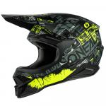 Capacete Oneal 3 Series Helmet Ride 2022 Preto/Amarelo Fluor