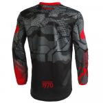 Conjunto Calça + Camisa ONeal Element Camo 2022 Preto/Vermelho