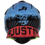 Capacete Just1 J38 Mask 2022 Azul/Vermelho/Preto