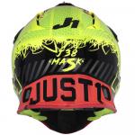 Capacete Just1 J38 Mask 2022 Amarelo Fluor/Vermelho/Preto