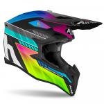 Capacete Airoh Wraap Prism Roxo/Rosa Fosco