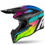 Capacete Airoh Wraap Prism Roxo/Rosa Fosco