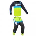 Conjunto Calça + Camisa Ims Colorado 2023 Amarelo Fluor/Azul