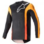 Conjunto Calça + Camisa Alpinestars Techstar Sein Hot 2023 Laranja/Preto