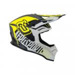 Capacete Asw Fusion 2.0 Dash amarelo fluor/cinza/branco 