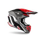 Capacete Airoh Twist 2.0 Shaken vermelho/cinza