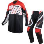 Conjunto Calça + Camisa Asw Image Alpha 2024 Preto/Vermelho 