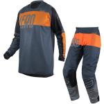 Conjunto Calça + Camisa Asw Image Split 2024 Cinza/Laranja 