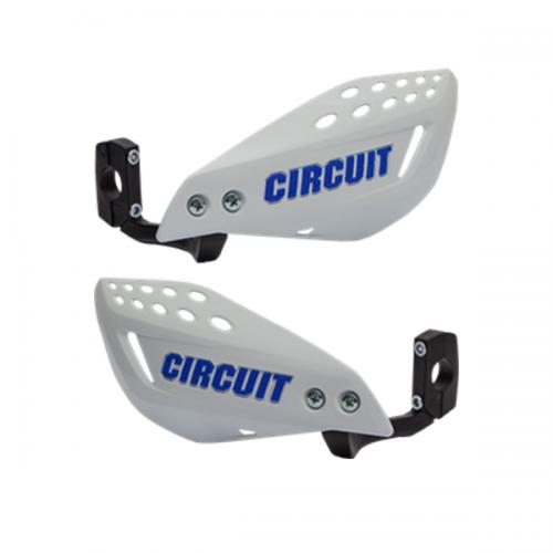 Protetor de Mão Circuit Vector Haste Nylon - Branco / Azul