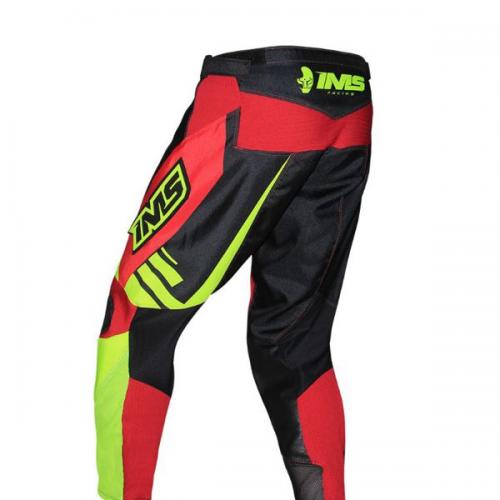 Conjunto Calça + Camisa Ims Sprint Preto/Vermelho/Fluor