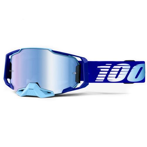 Óculos 100% Armega Royal Azul - Lente Espelhada