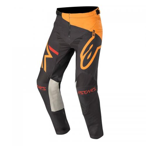 Conjunto Calça + Camisa Alpinestars Racer Tech Compass 2020 Preto/Laranja