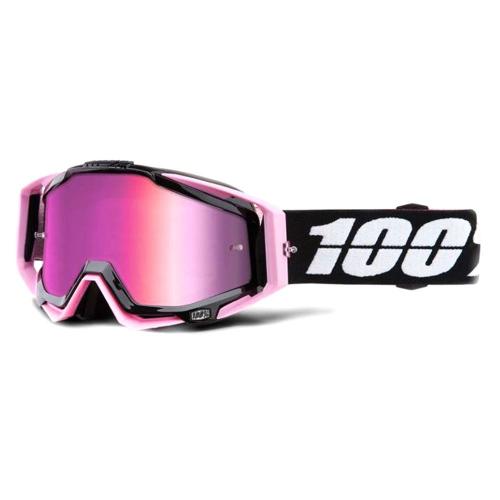 Óculos 100% Racecraft Floyd Rosa Lente Espelhada