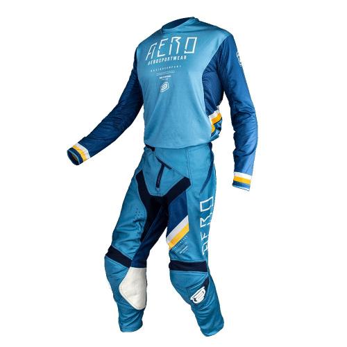 Conjunto Calça + Camisa Asw Podium Race Empire 2020 Azul