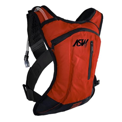 Mochila de Hidratação Asw Tank Lite 2 Litros Vermelho