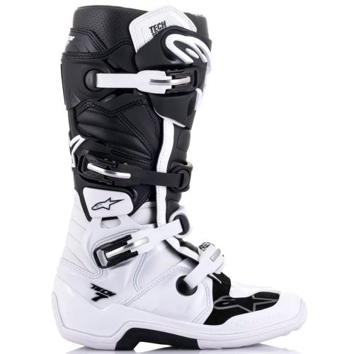 Bota Alpinestars Tech 7 Branca/Preto