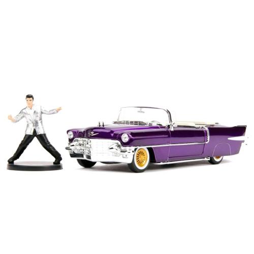 Miniatura Elvis Presley Cadillac Eldorado + Figura Elvis 1:24 