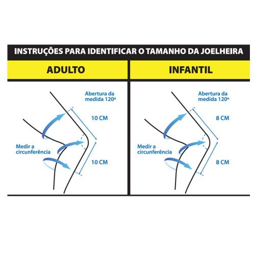 Joelheira Articulada MR Pro Premium Articulada